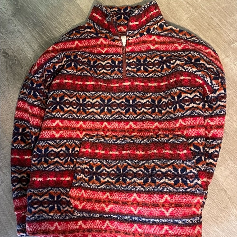 Women’s large American Eagle fleece pullover